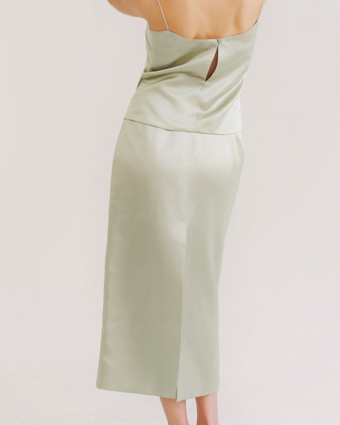 Sasha Skirt in Eucalyptus