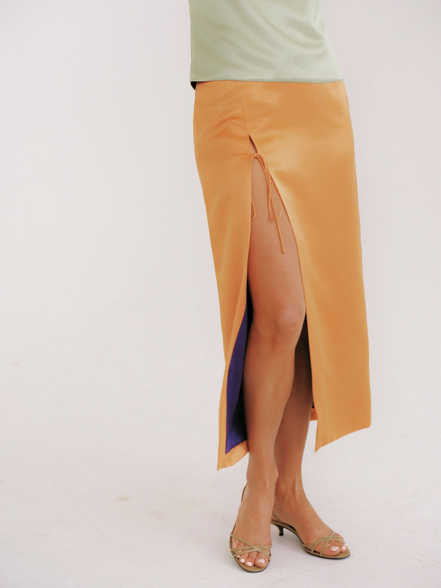 Taglio Skirt in Copper