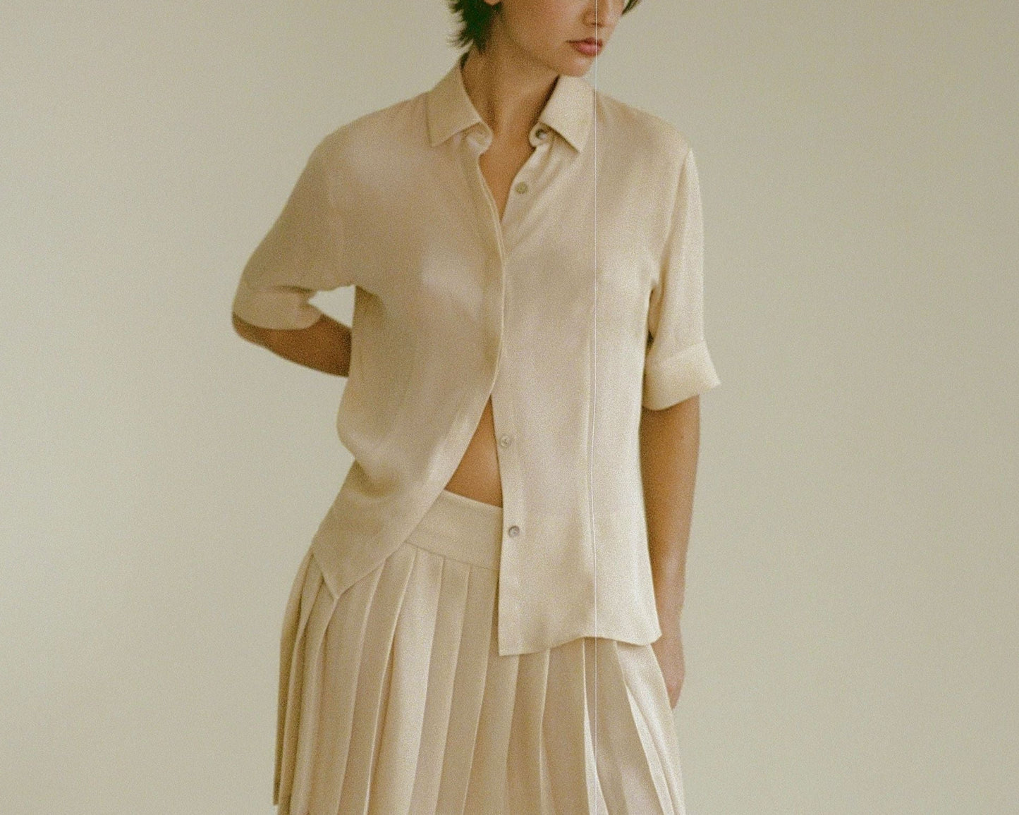 Salvatore Shirt in Beige