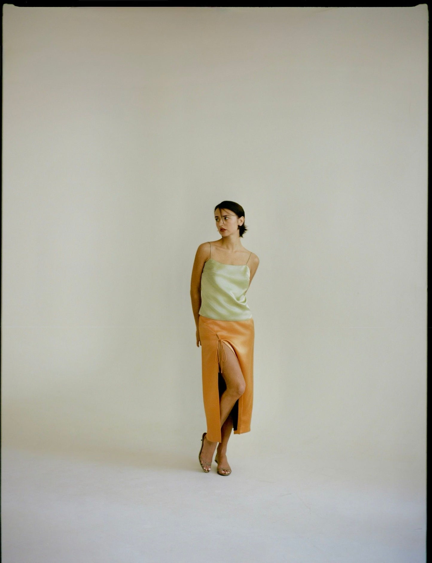 Taglio Skirt in Copper