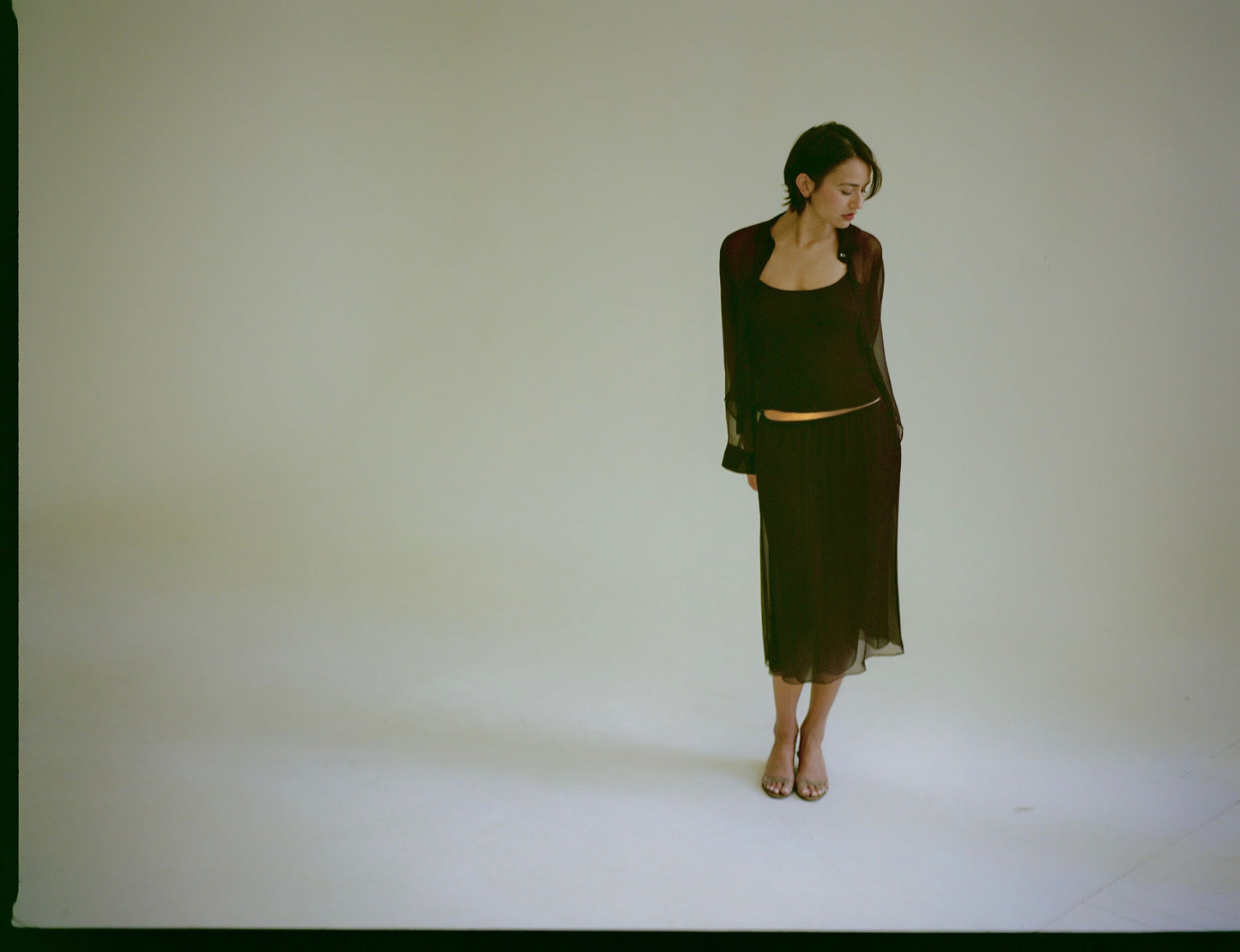 Gigi Camisole Top in Plum Brown