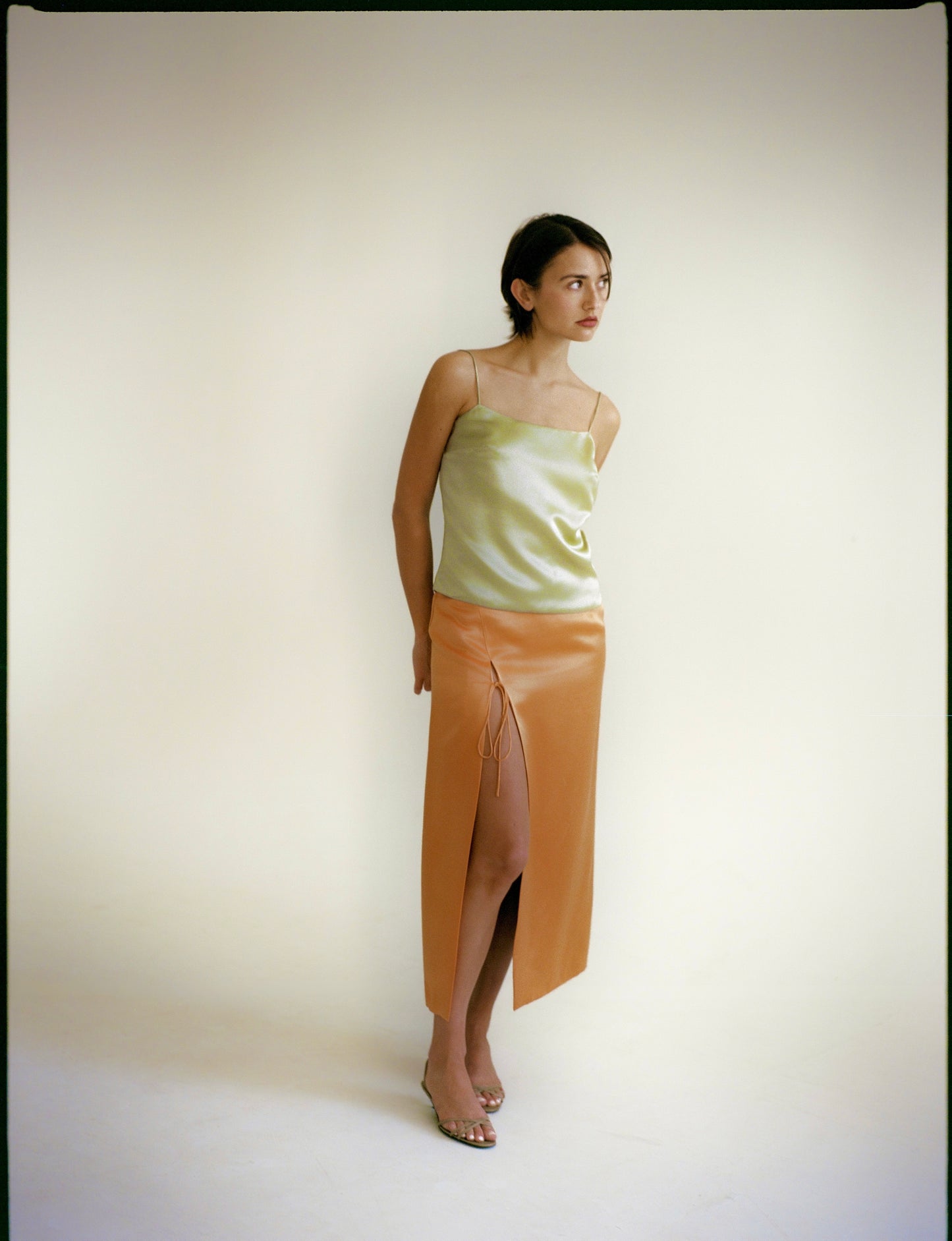 Taglio Skirt in Copper